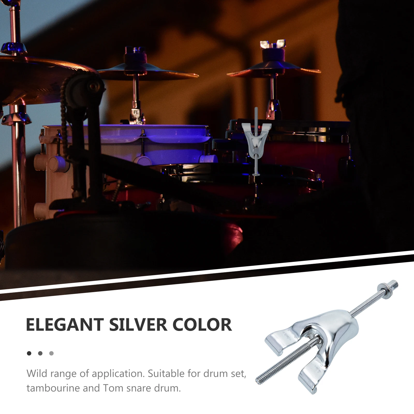 

Snare Drum Ring Fixing Accessories Lug Connector Stainless Steel Practical Lugs