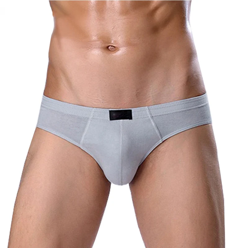 1PC 100 Cotton Briefs Men\'s Comfortable Underpants Male Breathable Underwear Lingerie Panties Plue Size Xl -5XL