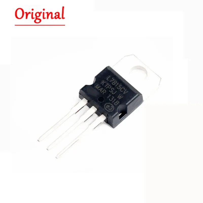 100pcs IC 7805 7806 7808 7809 7812 7815 7905 LM317 TIP122 TIP127Voltage Regulator L7805 Linear Positive Fixed 1 Output 5V 1.5A