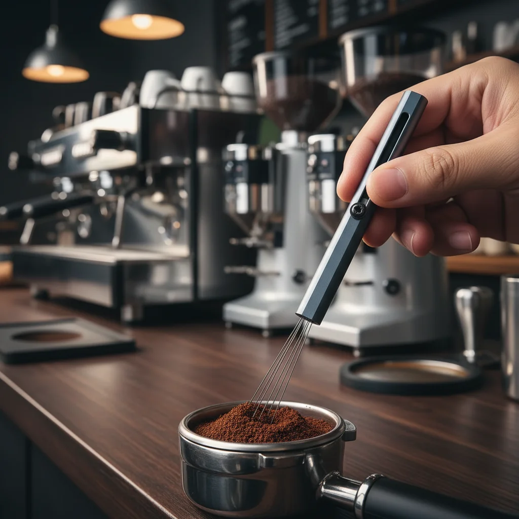 

Портативный ручной инструмент для приготовления кофе с телескопической иглой из нержавеющей стали, синий, для использования в отелях и на открытом воздухе BFZ