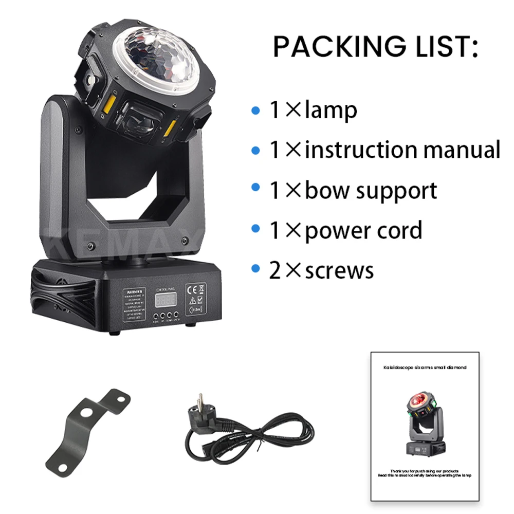 Рисунок 6 - KEMAX 100 Вт DJ Lights с подвижной головкой