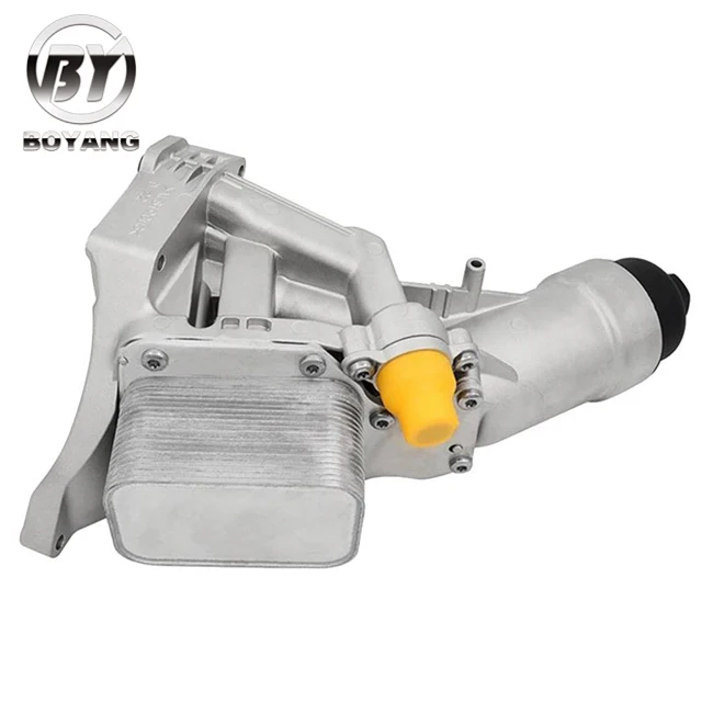 

Aluminium Engine Oil Cooler Filter Housing With Gasket For BMW F22 F23 F30 F31 F34 G01 G30 11428596283 11428586673