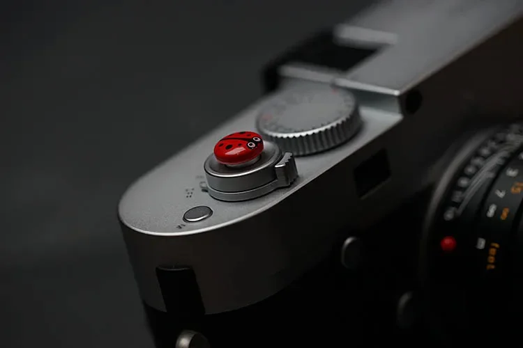 Botón de liberación de obturador convexo de Metal para Fujifilm X-T3 X-T2 X-T20 X-T30 X-T10 X-T1 X-E3 X-PRO2 X100T X100F X100S Leica M240 M10