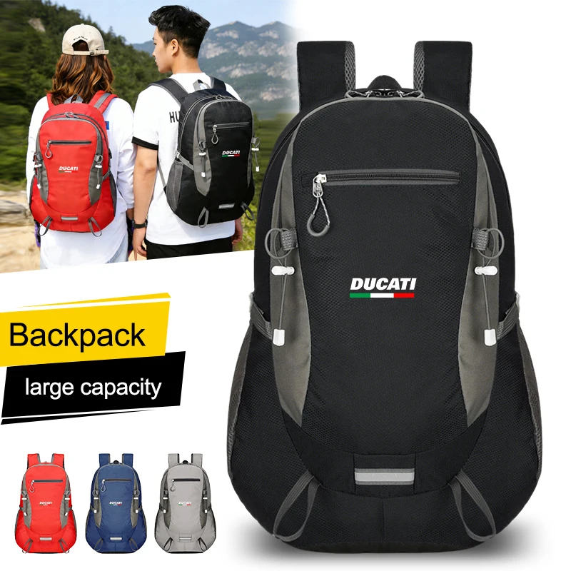Sac à clés de voiture pour l'extérieur et l'alpinisme, sac à dos de voyage multi-usage pour Ducati Monster Panigale 748 749 999 1098 1199 1299 1198 848