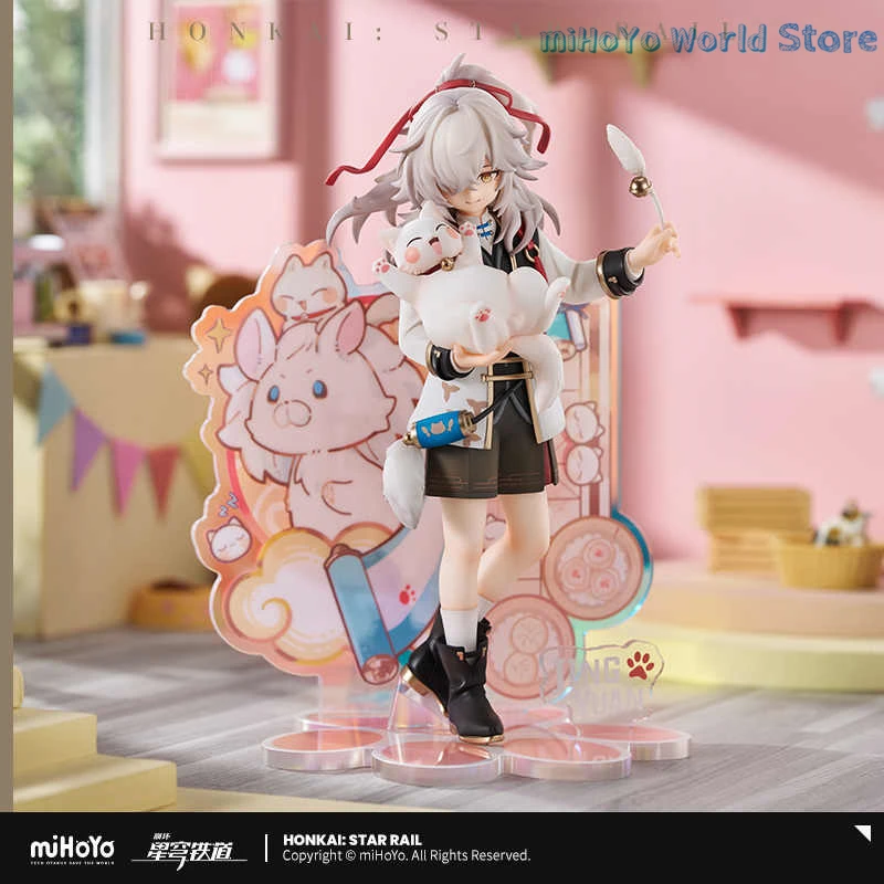 Original Jingyuan Figure MiHoYo Official Genuine Honkai Star Rail Jing yuan Garage Kits PVC Desktop Ornament Model Birthday Gift