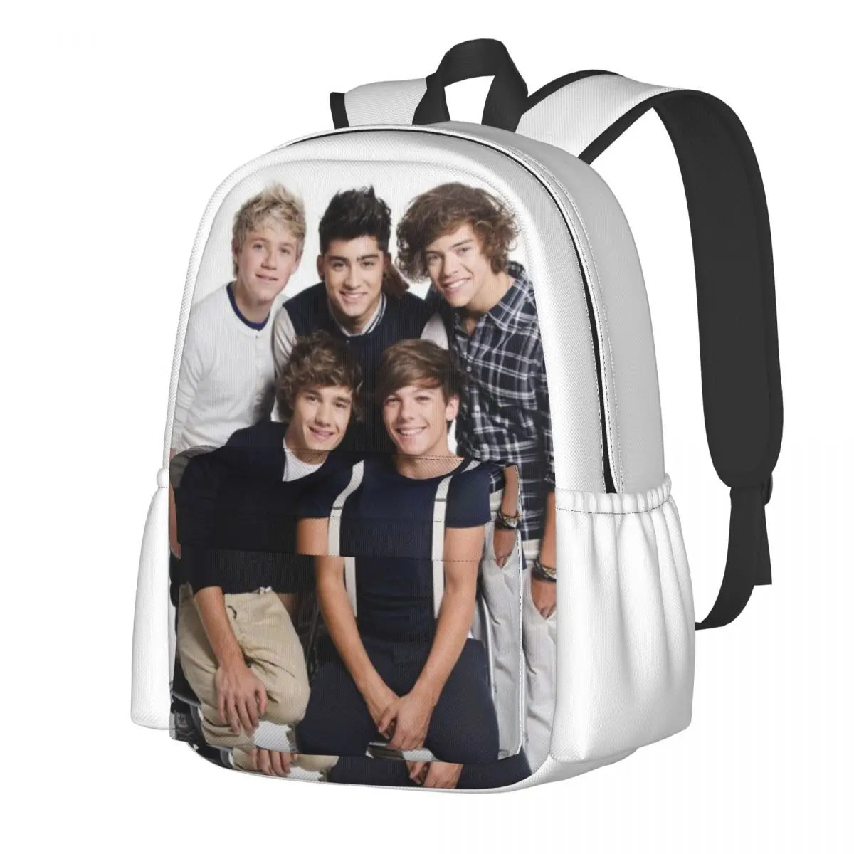 One-Directions Printed Lightweight Casual Schoolbag For School, Outdoor, Shopping, Office 17in