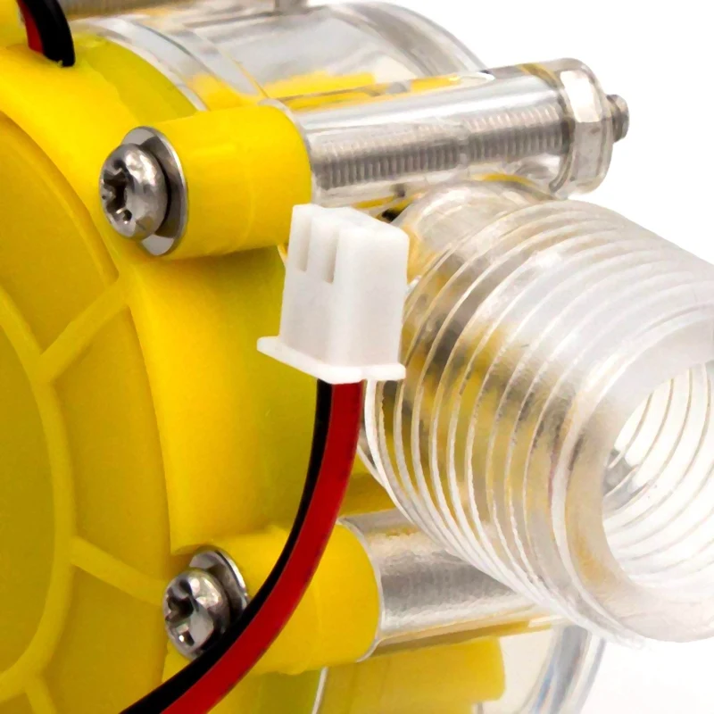 

AA81-2 Pcs 10W Water Flow Pump Mini Hydro Generator Turbine Flow Hydraulic Conversion, 5V & 80V