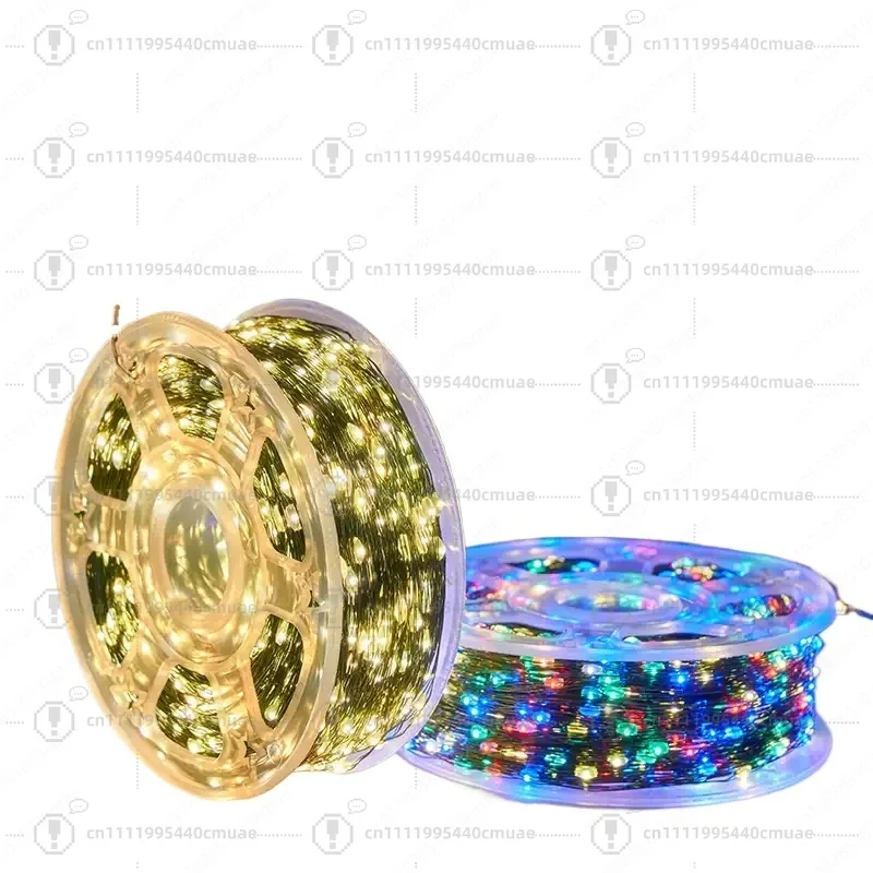 Christmas Fairy Lights - Twinkling Copper Wire Starry String for Magical Decor