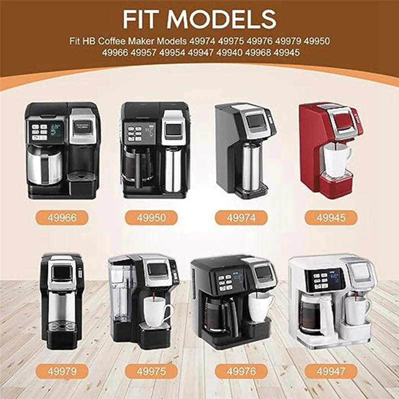 A58E-For Hamilton Coffee Maker Filter Basket Coffee Maker Accessories Reusable Single Serve Coffee Filter