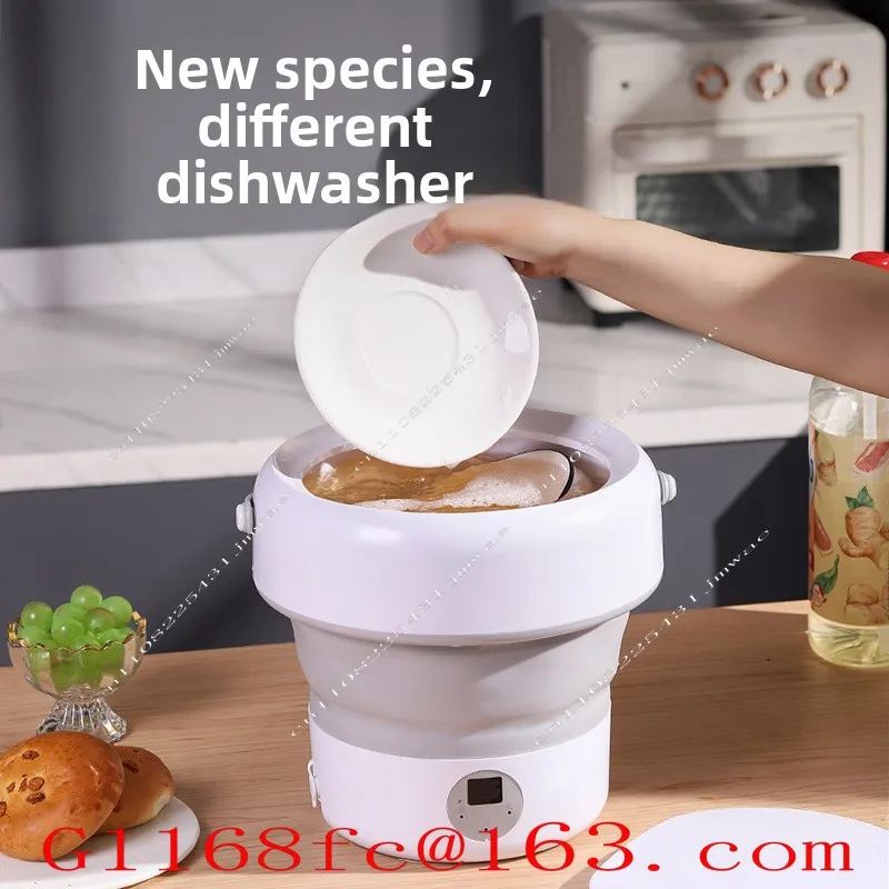 Household Mini Turbo Dishwasher Fruit Vegetable Washer Dishwasher