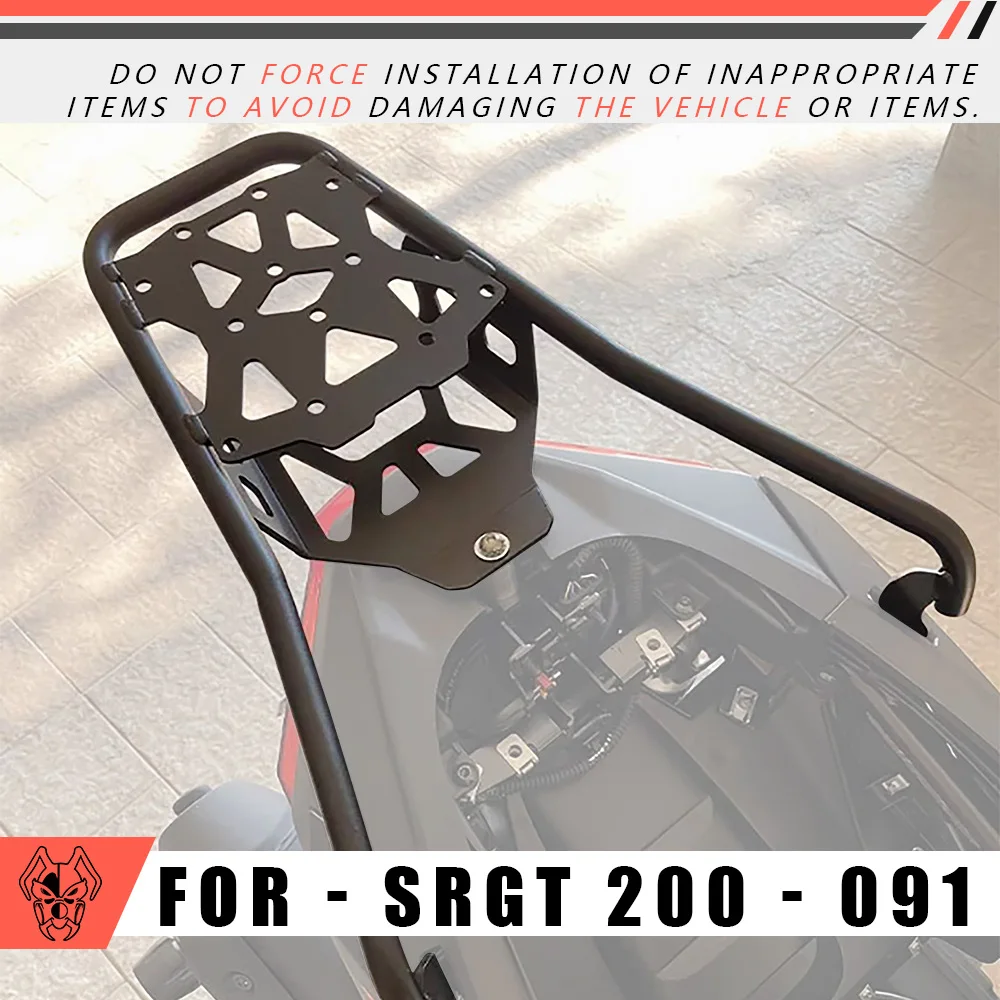 

Для Aprilia SRGT 200 2022-2024 аксессуары для мотоциклов задняя багажная полка поддержка хвостовой коробки верхний чехол кронштейн фиксатор Holde