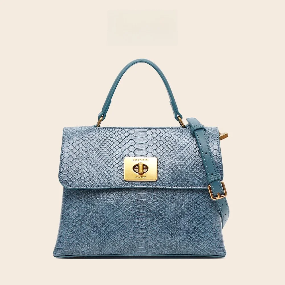 

BONUS Faionable крокодиловый узор сумка через плечо для женщин Ele High-End Feel New 2024, женская сумка