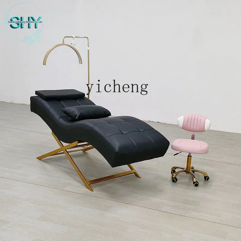 TQH curved eyelash bed extension table salon chair beauty salon eyelash chair stretcher eyelash massage bed