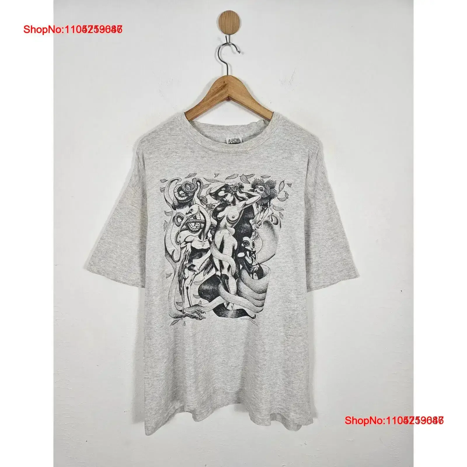 Vintage Django 90s shirt Washed streetwear Stretched Slightly Breathable Casual Top For Everyday Wear graphic vintage Washed