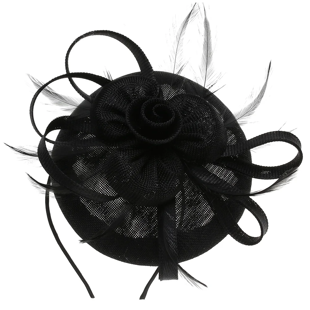 

Elegant Christmas Party Headwear Stylish Feather Hair Accessories Decorative Headdress For Holiday Gifts And Outfit Match