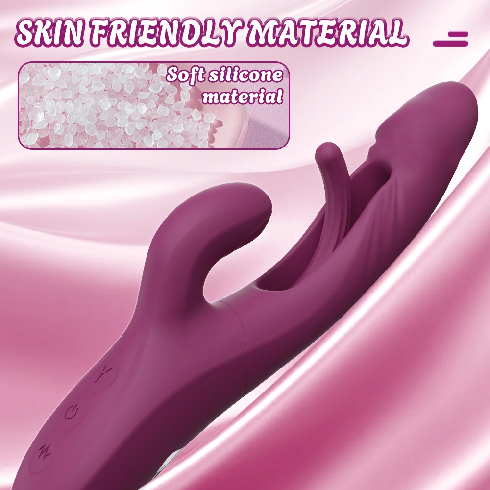 ألعاب الجنس الكبار التنصت ترفرف هزاز للنساء البظر محفز G بقعة دسار اللسان المهبل الإناث الكبار السلع