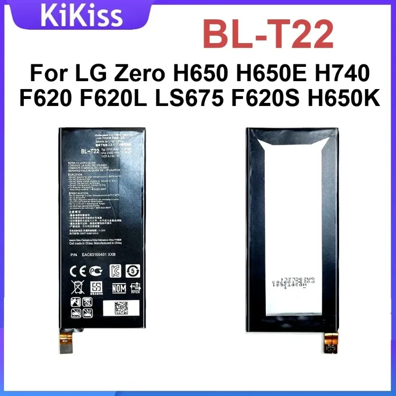 

For LG Zero H650 H650E H740 F620 F620L LS675 F620S H650K BL-T22 Mobile Phone Battery Powerful Eco-Friendly