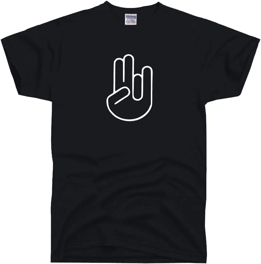 DIRTYRAGZ Men's The Shocker Print on Front & Back T Shirt