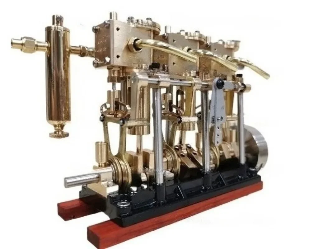 

inventoryLS3-13s twin-cylinder, three-cylinder steam engine, high torque, steamboat engine, model steam engine