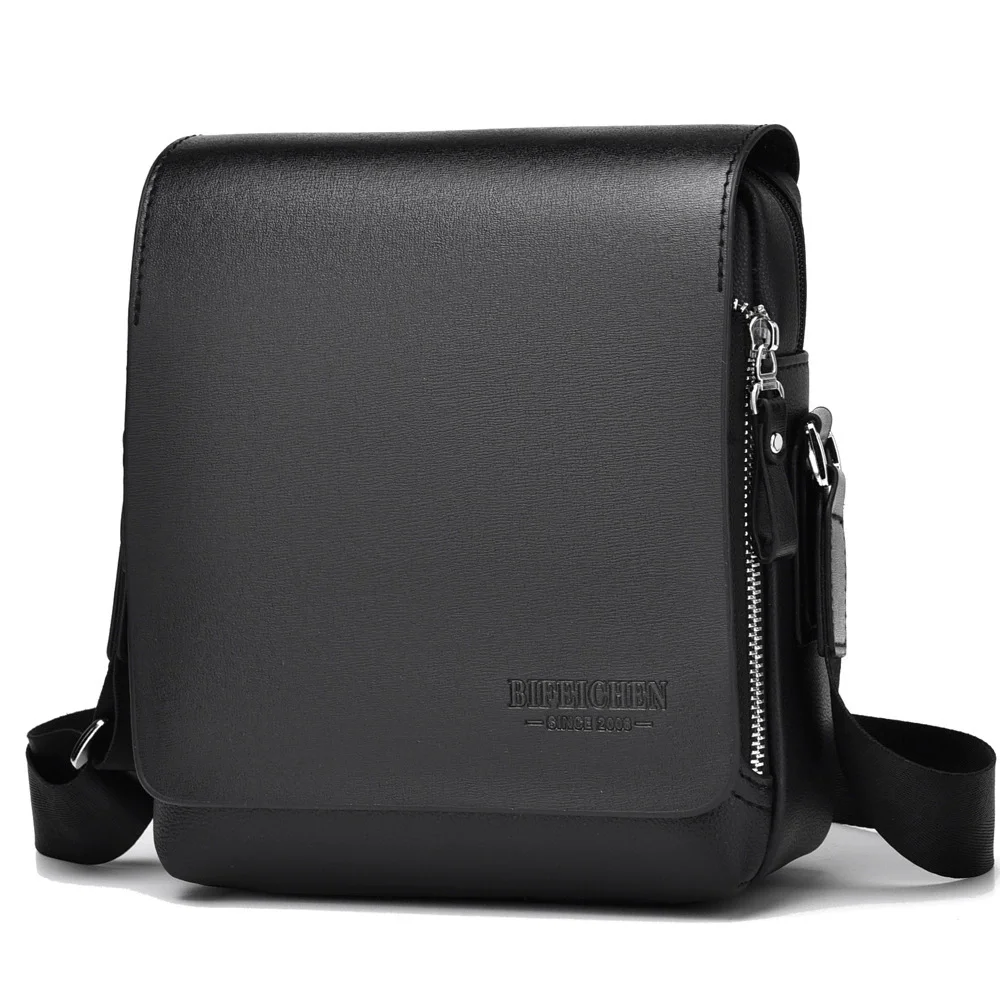 

New Luxury Brand Men Shoulder Bag Leather Classic Men Bag Vintage Casual Men Messenger Bag Promotion Business Crossbody Bag Male