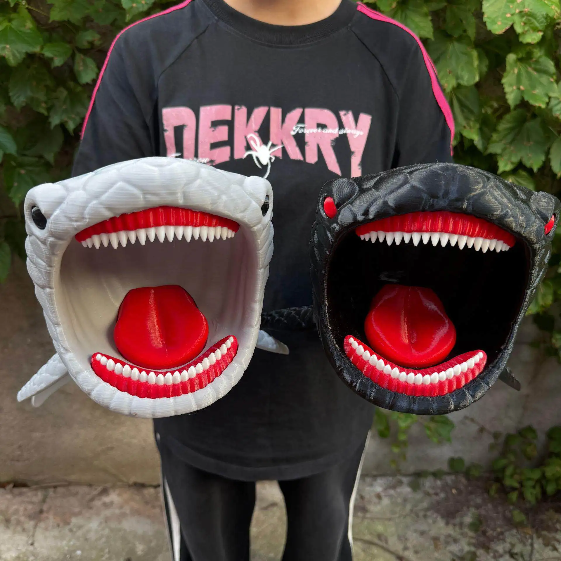 Giant Trevor Henderson Mythology Figurine Model Ocean Predator 3D Printed Sea Monster Toy Collectible Interactive