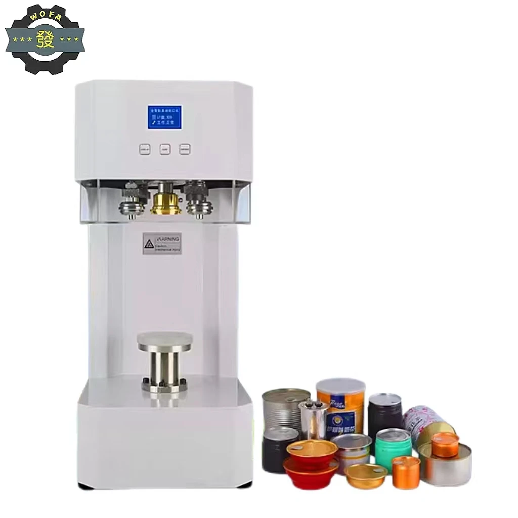 

Customizable Special Sealing Machine for Juice Milk Tea Beverages and Food Cans for Manufacturers-Capping Equipment