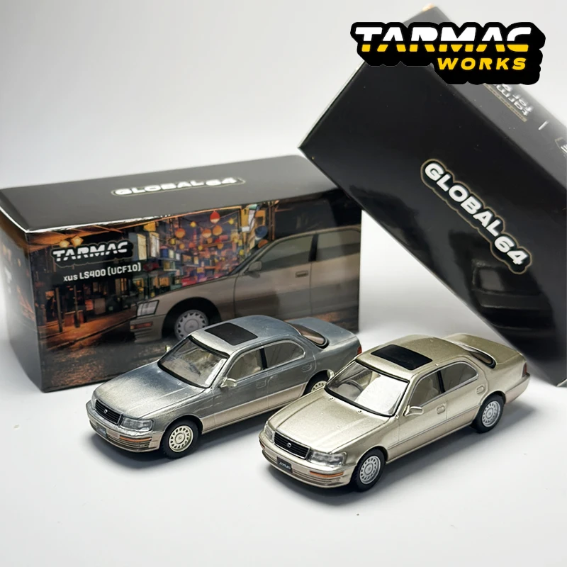 Tarmac Works 1:64 TW LS400 Champagne Beige Metallic alloy car