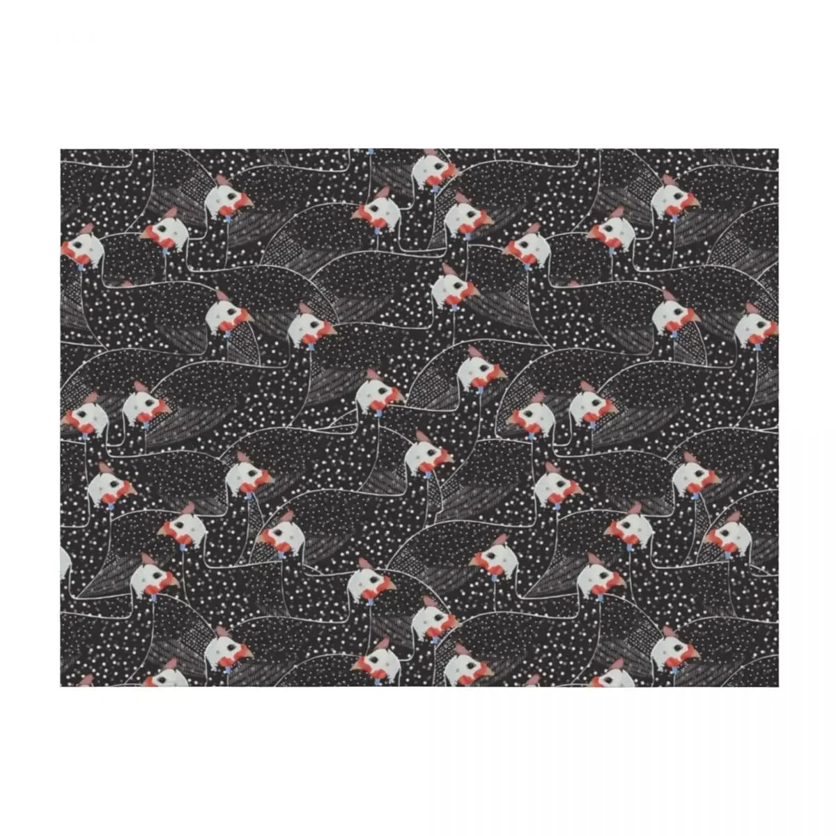 Guinea Fowl Throw B…