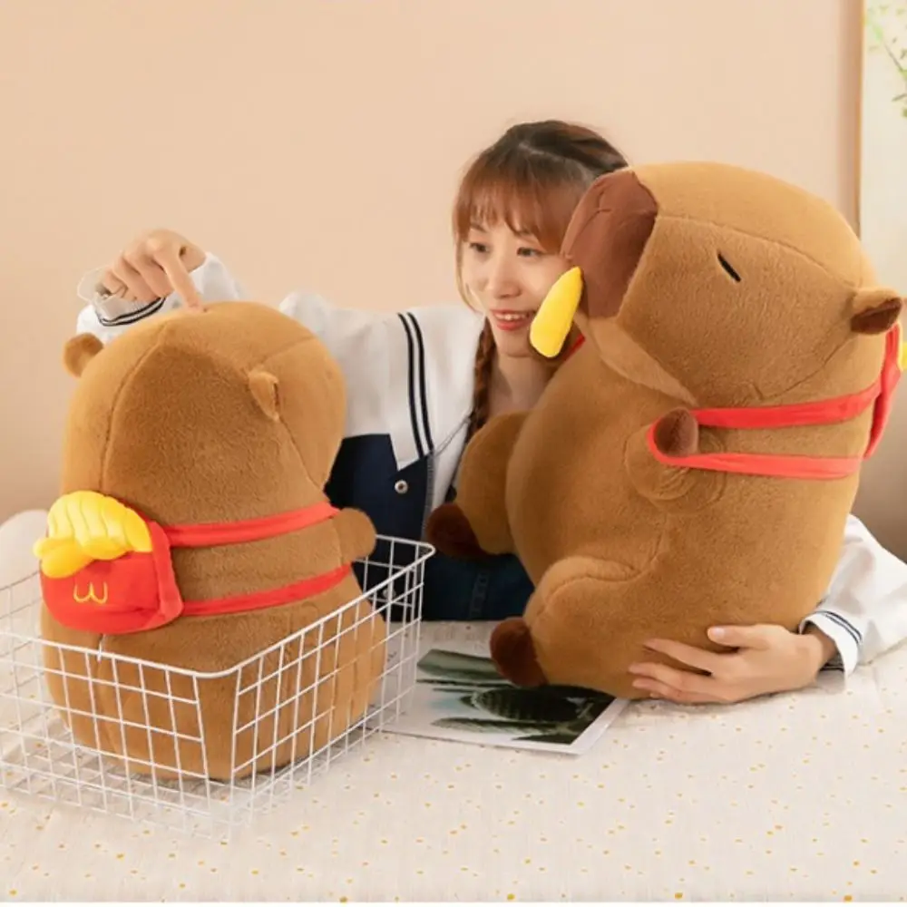 

Simulation French Fries Capybara Plush Toy Cloth Doll Cute Doll Capibara Anime Fluffty Toy Soft With Stretchable
