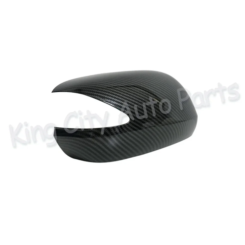 

For HONDA FIT 2008-2013 Genuine Carbon Fiber Car Rearview Mirror Trim Cover Side Rear View Decoration Shell