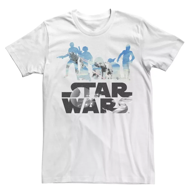 Star Wars heren T-shirt met korte mouwen, sci-fi streetstyle, retro Mandalorian rebellen sluit zich aan bij de weerstand, Star Wars fancadeau