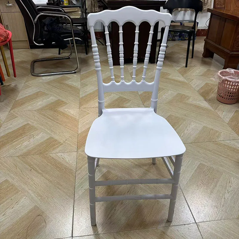 

10 Pcs Chair Party Event Clear Chairs Luxury Furniture Replica Design Chivalry Folding Social Events Wedding Chaise Tifany White