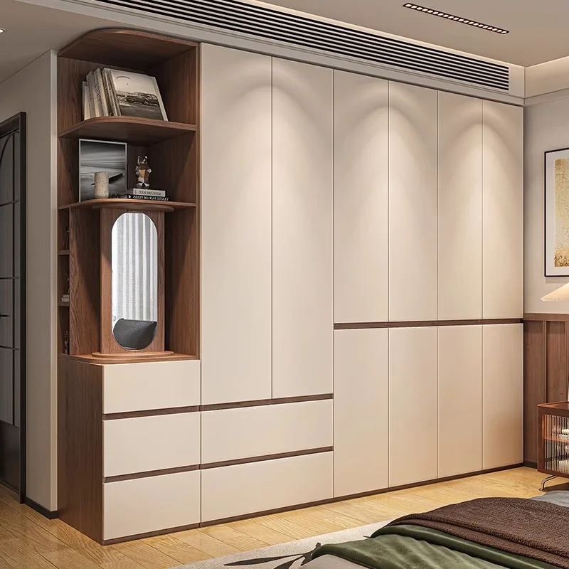 Japanes Vintage Wardrobe Closet Sliding Divider Lounges Wardrobes Closet Open Display Wooden Armadio Guardaroba Room Furnitures