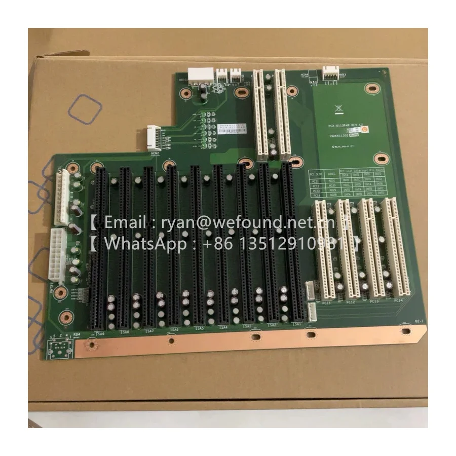 PCA-6113P4R Rev.C2  PCA-6113P4R-0C2E 13 slots, 7ISA, 4PCI, 2PICMG backplane