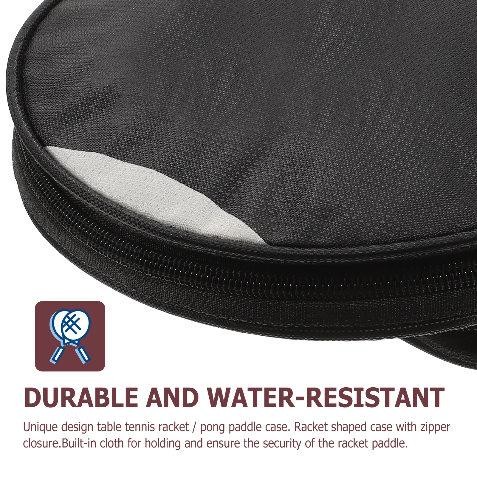 

Table Tennis Racket Package Bat Bag Carry Pong Ball Case Waterproof Paddle