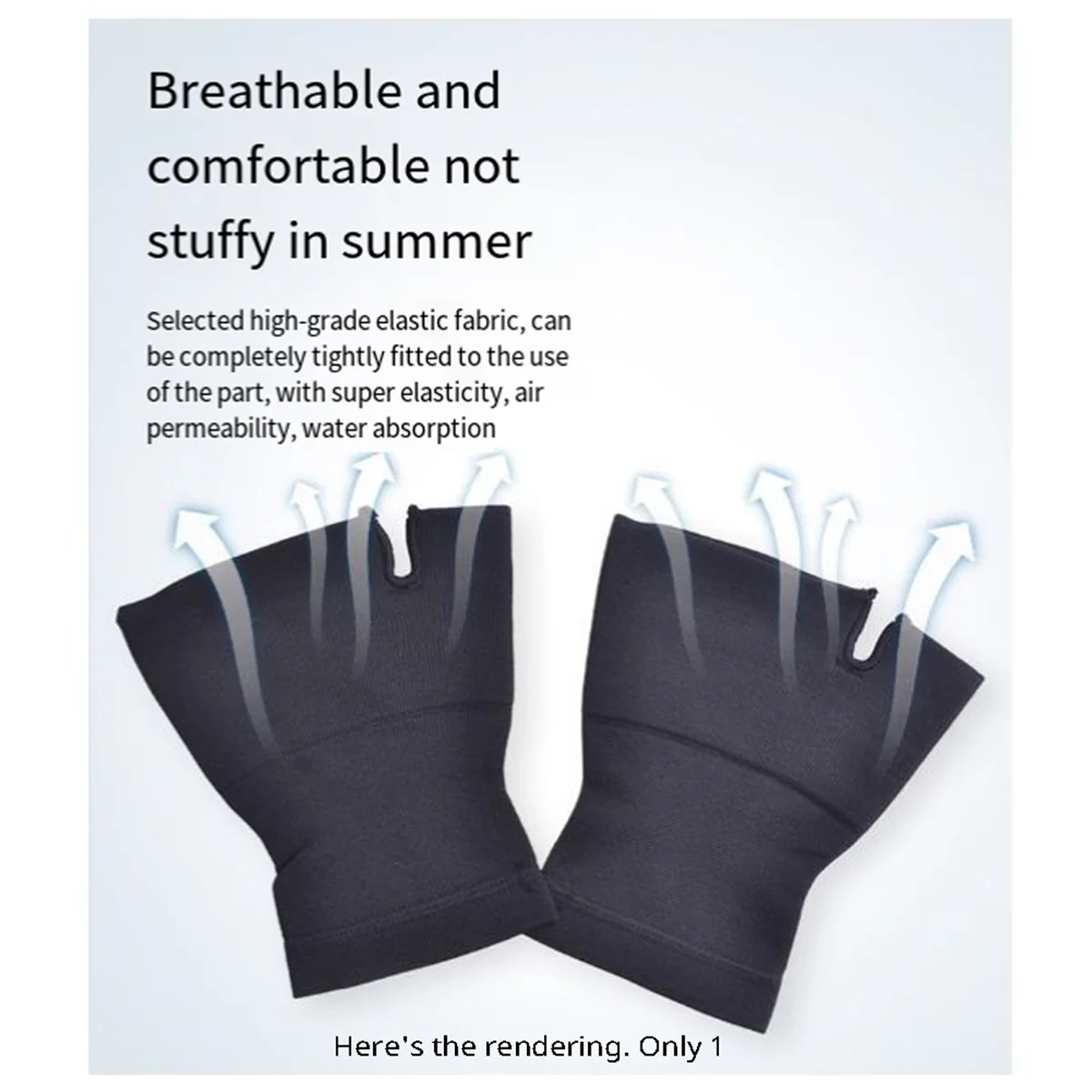 

【FITTING!】Guard Gloves Wrist Thumb Support Sleeve Pain Gloves for Fatigue Sports Typing Joint Pain Sprain Hand Gloves(Medium),B