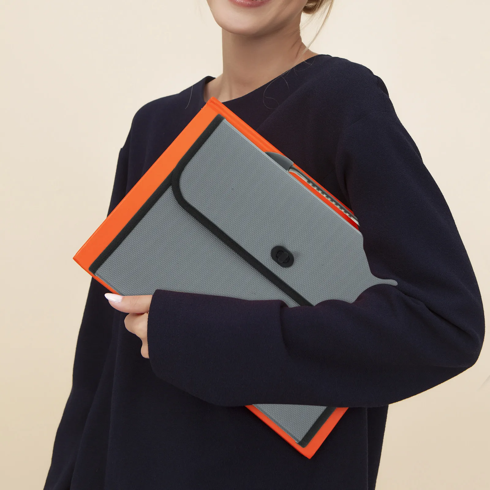 

1Set Functional Stylish Expanding File Folder Organizer Paper Document Holder for Teachers Students Engineers Designers