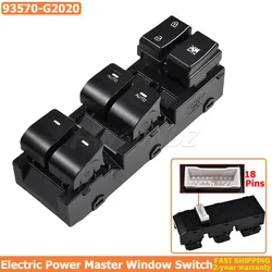 Front Left Electric Power Lifter Window Switch Button 93570-G2020 For Hyundai Ioniq 2017 2018-2021 93570-G2020 93570-G20204X