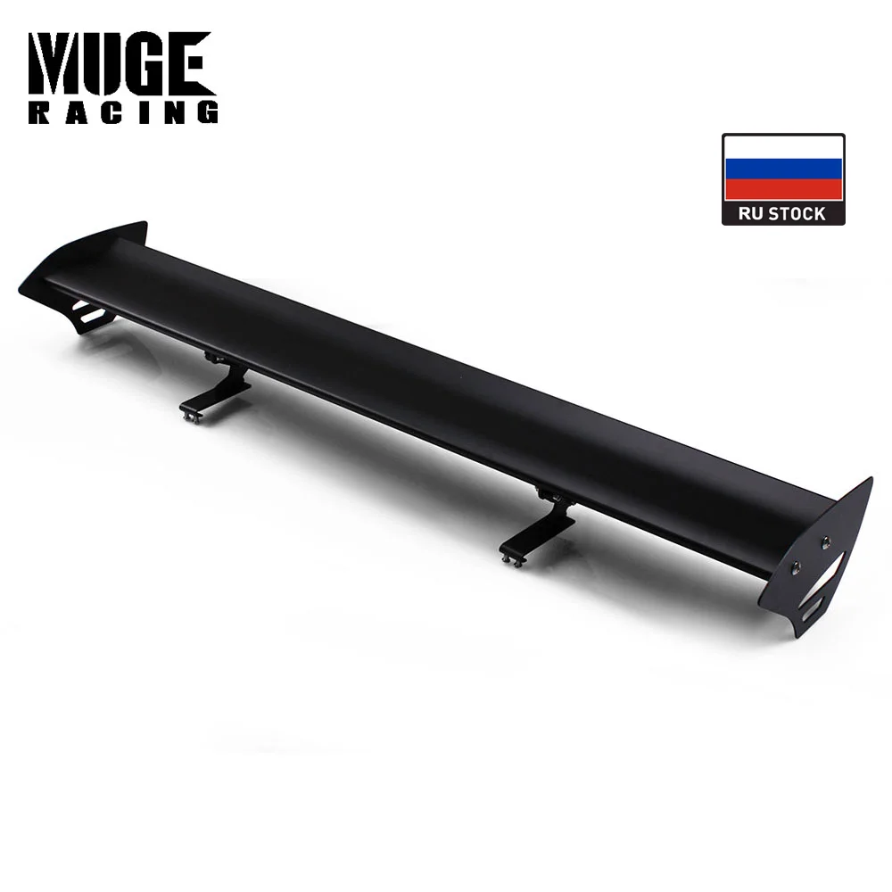 110 CM Aluminum Car Racing Trunk Spoiler Universal Wing Adjustable GT Style Tail Rear Sports Spoiler Wings for Hatchback LTB137