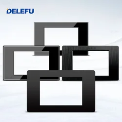DELEFU Brazil Italy USA EU Standard Free Combination Blank DIY Panel 118mm*72mm