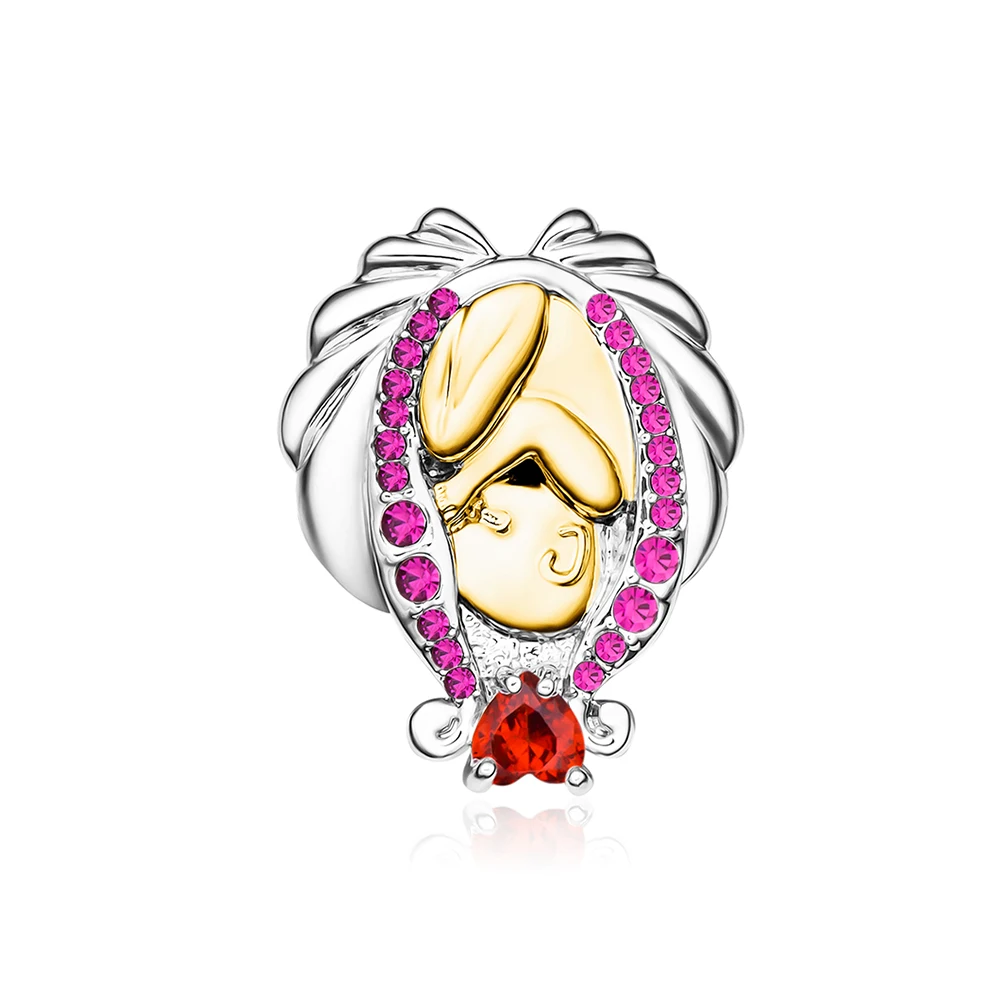Luxury Design Zircon Fetal Enamel Brooch Medical Obstetrics and Gynecology Maternity Pin Badge Lapel Backpack Decoration Jewelry image 2