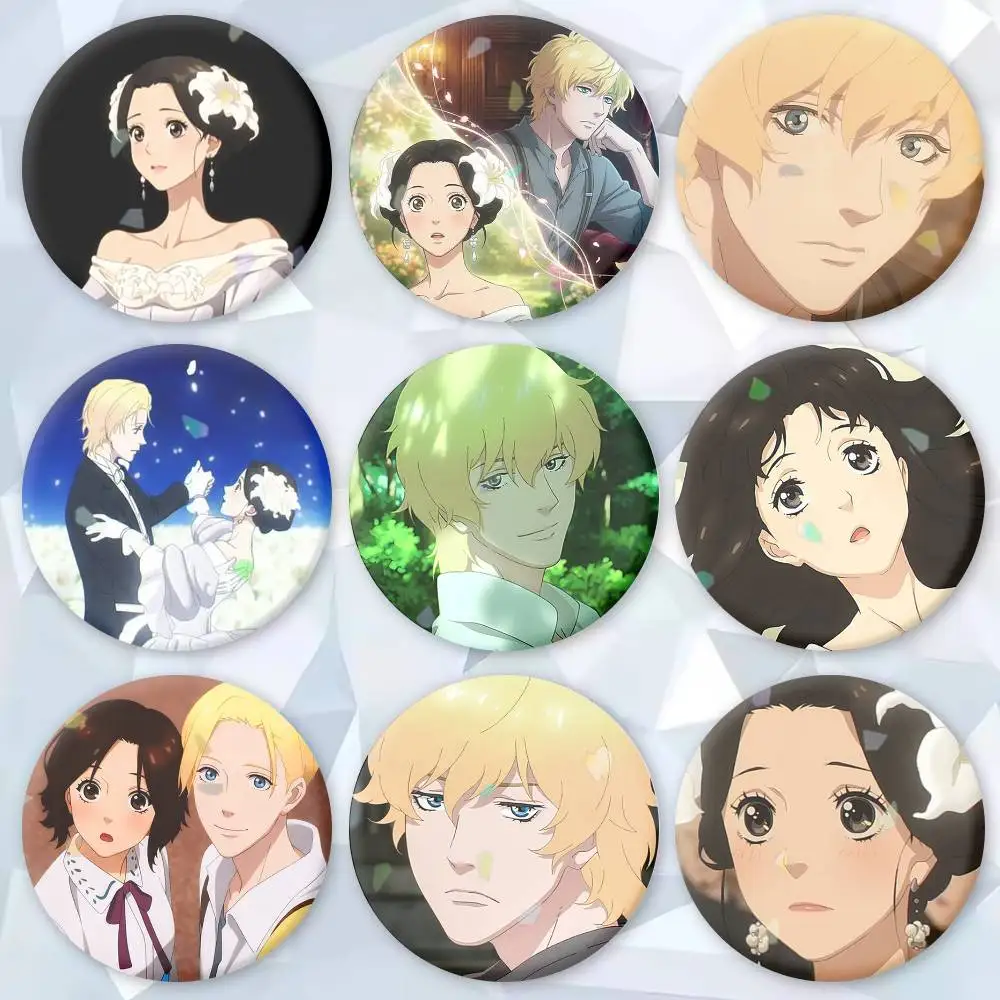 Kit e Lili L-Love Through a Prism Button Pins Backpack Clothing Decor Brooch Badge Jewelry Gifts for Kids