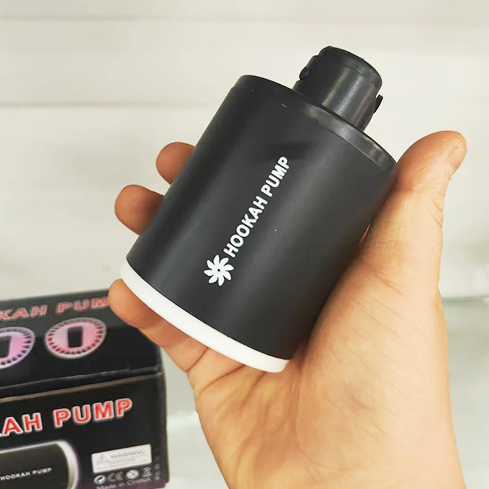 الكهربائية الشيشة الشيشة كاتب مضخة USB شحن أضواء LED بطارية قابلة للشحن منفاخ الملحقات طقم مضخة الشيشة الهواء القوي