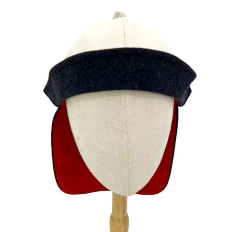 

Монгольская шапка Чингисхана с загнутыми полями, историческая реплика эпохи Юань, мужская монгольская шапка для взрослых, реквизит для вечеринки на Хэллоуин