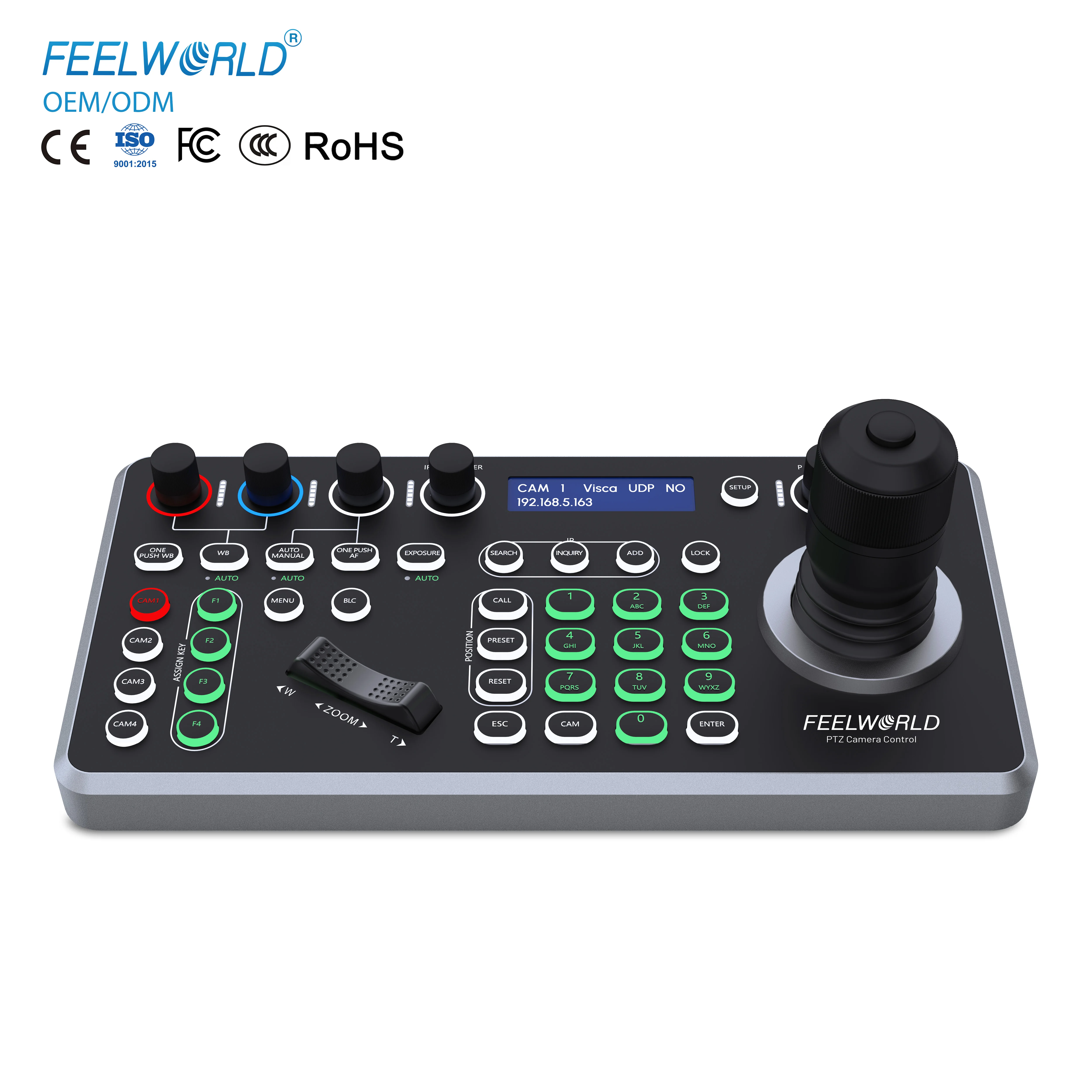 KBC20N B2B PTZ Control System Metal Custom Mold Wear Resistance Customized Firmware Housing Design Project Integration