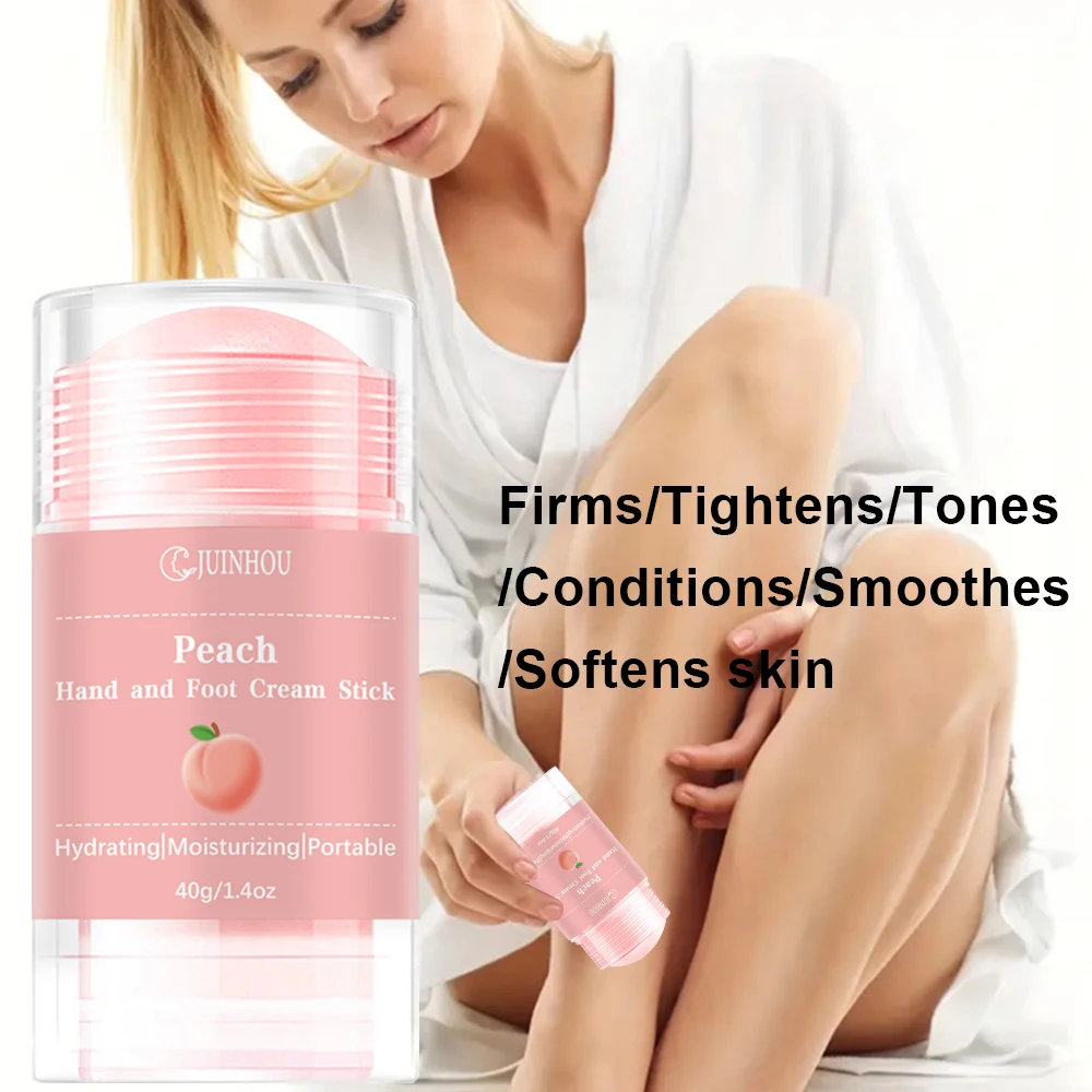 JUINHOU Peach Anti-chapped Foot Cream Is Suitable for Dry Cracked Feet It Moisturizes Dry Feet and Heels and Prevents Cracking view 6