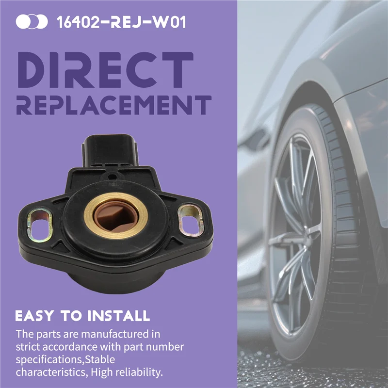 قطع غيار مستشعر موضع خنق السيارة-لسيارة Honda Accord Fit 2003-2005-رموز الموديل 16402-PWA-003 & 16402-REJ-W01-AD39