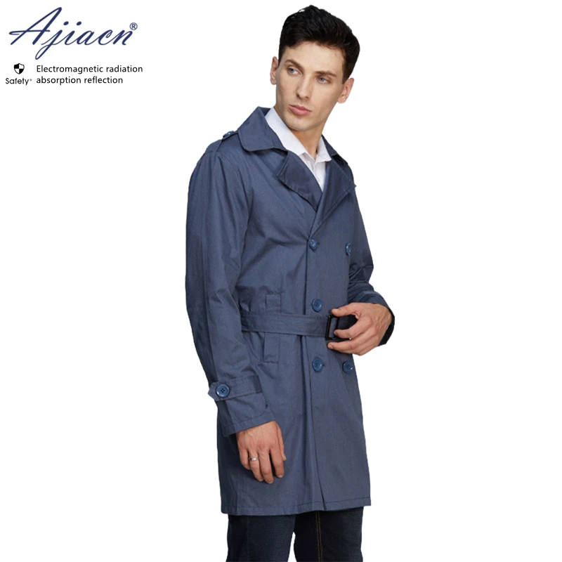 Genuine electromagnetic radiation protective overcoat Monitoring room, New energy vehicles EMF shielding work clothes