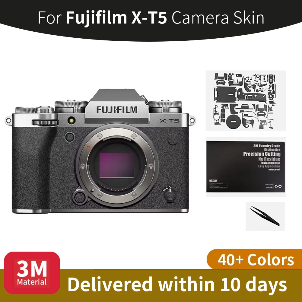 

Для кожи Fujifilm xt5, наклейка для камеры Fujifilm X-t5, устойчивая к царапинам защитная пленка, полная защита