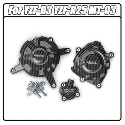 R3 R25 MT03 Motorcycles Engine Covers Protectors For Yamaha YZF-R3 YZF-R25 MT-03 2014-2022 For GB Racing Protection Set Case